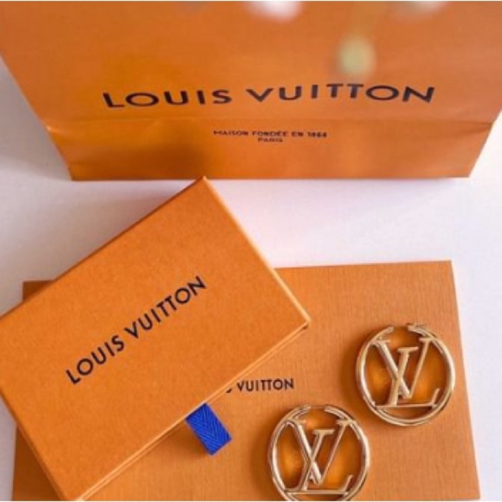 Louis Vuitton Earrings- Louise Hoop